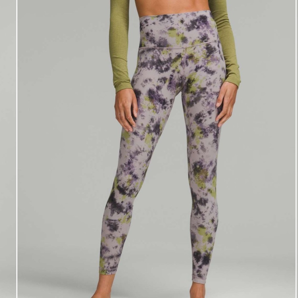 Lululemon Align High-Rise Tie-Dye Leggings